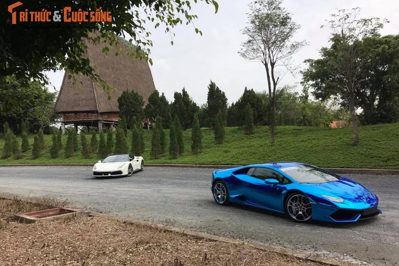 Bo ba sieu xe BMW i8, Huracan va 488 GTB tai Sai Gon-Hinh-5